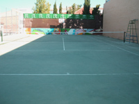 Foto de la pista de tenis