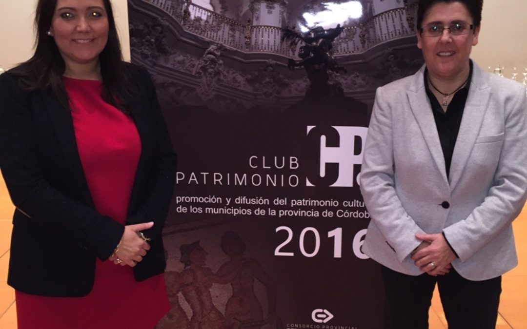 Firma Convenio Club Patrimonio del Consorcio Provincial de Desarrollo Económico de la Excma. Diputación Provincial de Córdoba. 1