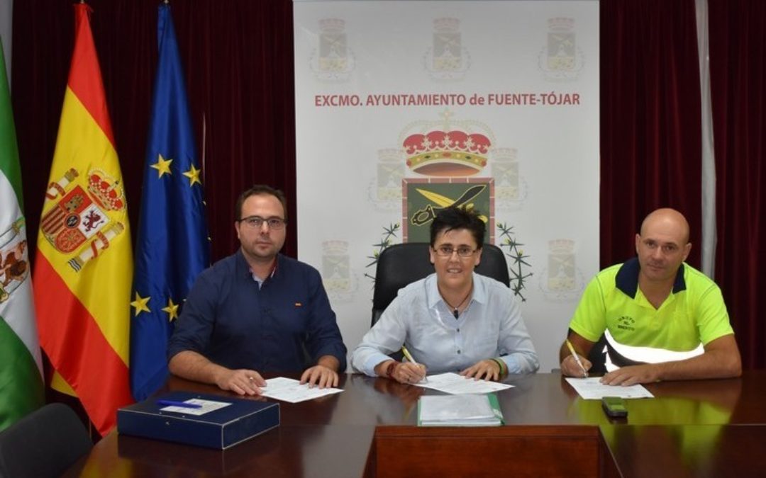Firma del Acta de Recepción de la Obra de "Mejora del Camino Rural La Cubertilla" 1