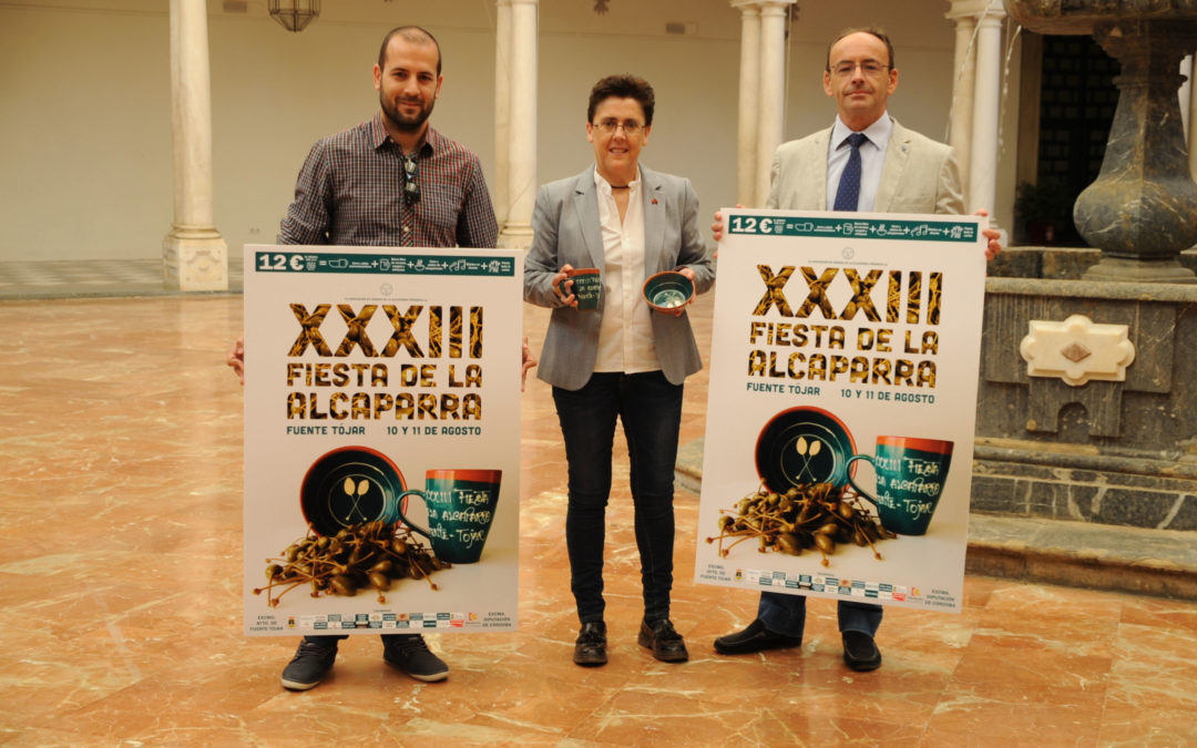 Presentación del Cartel de la "XXXIII Fiesta de la Alcaparra" en la Excma. Diputación Provincial de Córdoba 1