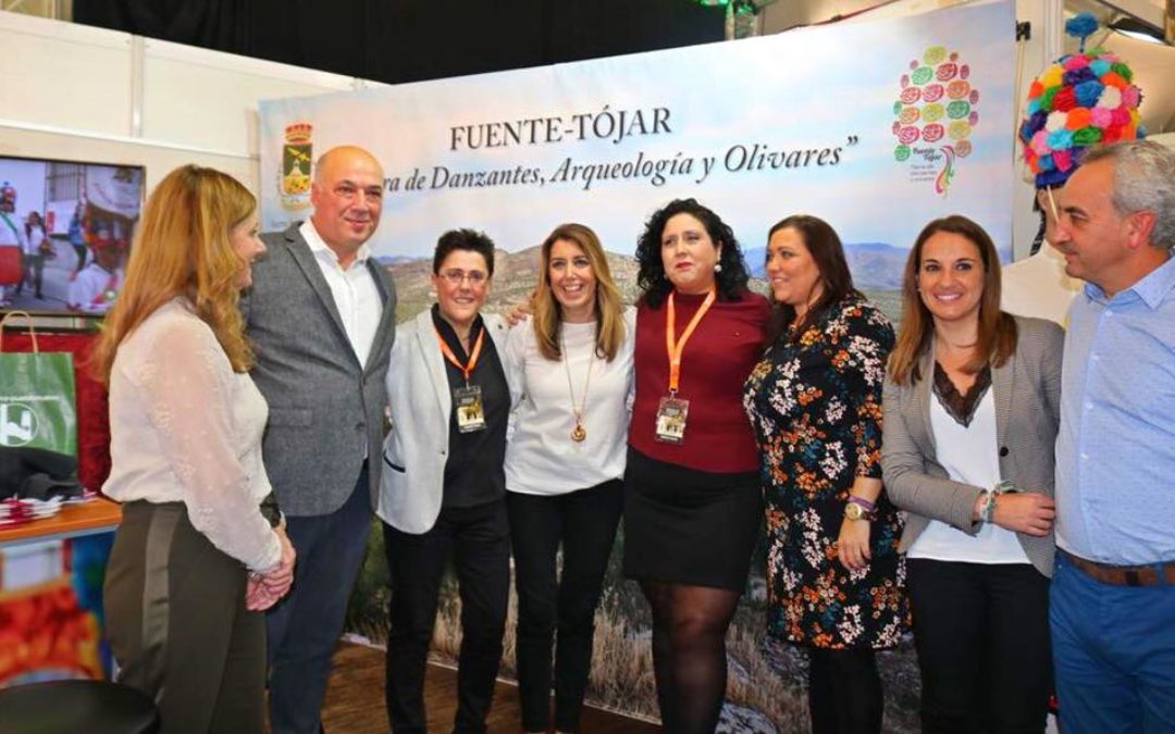 La Presidenta de la Junta de Andalucía visita el Stand de Fuente-Tójar en la Feria de los Municipios de la Diputación de Córdoba 1