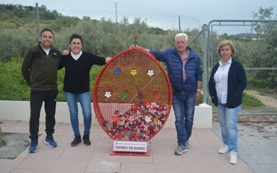 Instalado un contenedor de recogida de tapones en la zona del Polideportivo de Fuente-Tójar