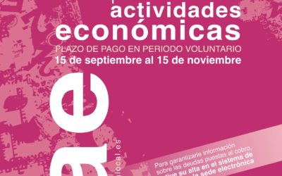 Puesta al cobro Impuesto sobre Actividades Económicas 2022