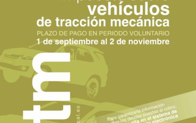 Puesta al cobro Impuesto sobre Vehículos de Tracción Mecánica 2022