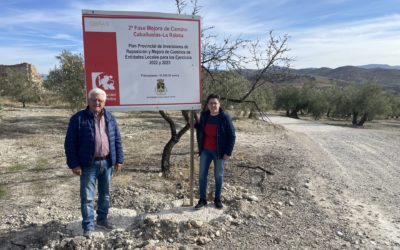 Finalizada la reparación de los caminos de Cabañuelas-La Rábita, Tintoreros y el Jardín