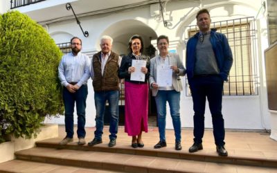 El Ayuntamiento recepciona los obras de reforma de la Red Aguas en la localidad