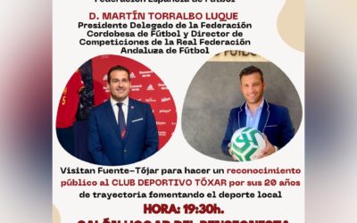 Este martes, homenaje al CD Tóxar por sus 20 años de trayectoria