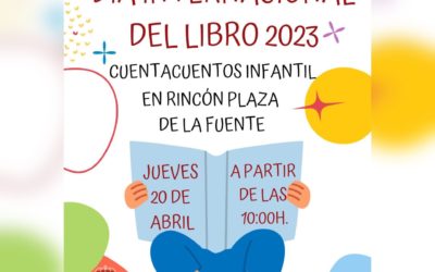 Fuente-Tójar celebra el Día Internacional del Libro con un Cuentacuentos Infantil para el alumnado del CEIP Nuestra Señora del Rosario