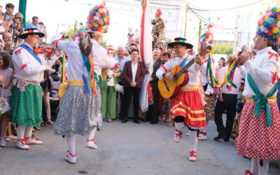 San Isidro Labrador y los ancestrales Danzantes ponen el colofón a la Feria Real de Fuente-Tójar