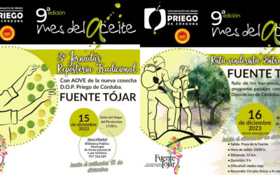 Fuente-Tójar organiza esta semana varias actividades dentro del Mes del Aceite de la DOP Priego de Córdoba