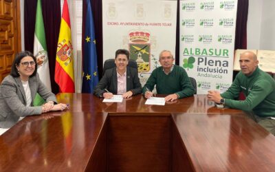 Albasur se ocupará un año más del mantenimiento de las zonas verdes de Fuente-Tójar