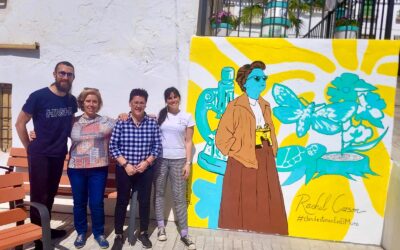 Fuente-Tójar estrena un mural dentro del proyecto ‘Científicas en el muro’ de la UCO