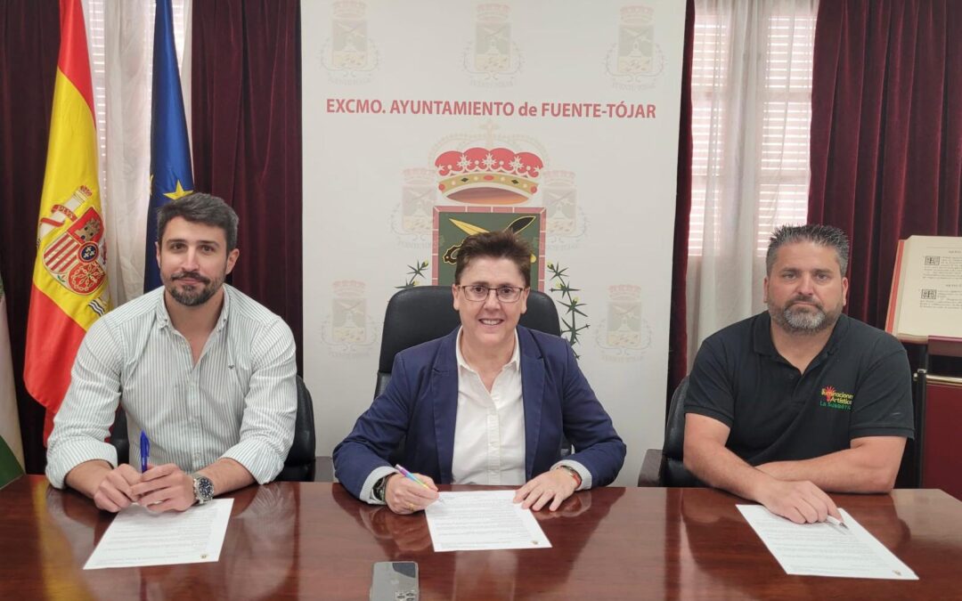 El Ayuntamiento de Fuente-Tójar adjudica los servicios de iluminación extraordinaria para las fiestas locales durante los dos próximos años